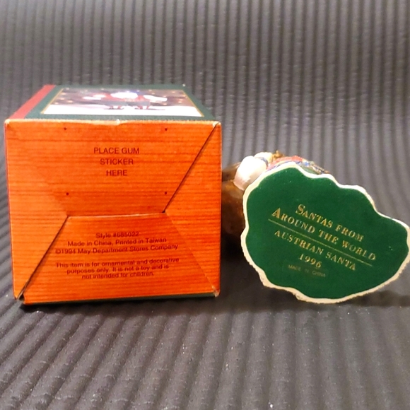 1996 Classic Collectables Santas From Around The World Austrian Santa Figurine - Picture 5 of 6